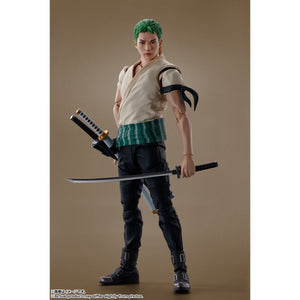 One Piece Netflix Series Roronoa Zoro Action Figure by SH Figuarts -SH Figuarts - India - www.superherotoystore.com
