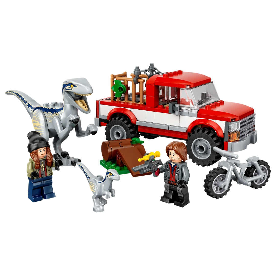 Jurassic World Blue & Beta Velociraptor Capture Set by LEGO -Lego - India - www.superherotoystore.com