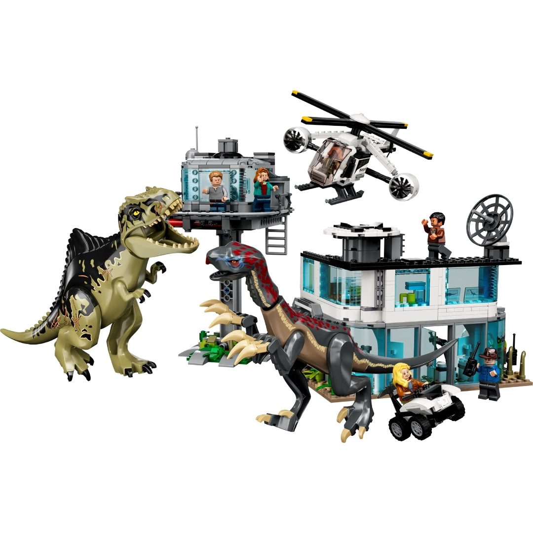 Jurassic World Giganotosaurus &amp; Therizinosaurus Attack Set by LEGO -Lego - India - www.superherotoystore.com
