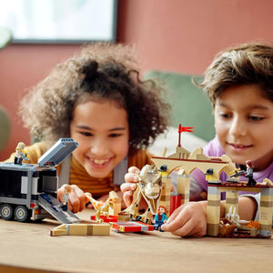 Jurassic World T. rex & Atrociraptor Dinosaur Breakout Set by LEGO -Lego - India - www.superherotoystore.com