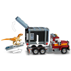 Jurassic World T. rex & Atrociraptor Dinosaur Breakout Set by LEGO -Lego - India - www.superherotoystore.com