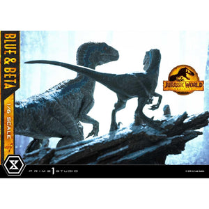 Jurassic World: Dominion (Film) Blue & Beta Statue by Prime 1 Studio -Prime 1 Studio - India - www.superherotoystore.com