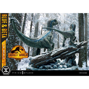 Jurassic World: Dominion (Film) Blue & Beta Statue by Prime 1 Studio -Prime 1 Studio - India - www.superherotoystore.com