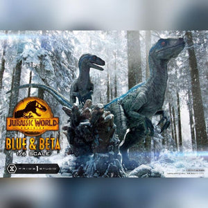 Jurassic World: Dominion (Film) Blue & Beta Statue by Prime 1 Studio -Prime 1 Studio - India - www.superherotoystore.com