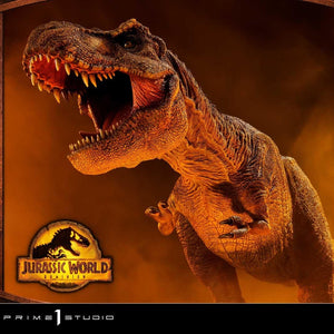 Jurassic World: Dominion (Film) Tyrannosaurus-Rex Statue by Prime 1 Studios -Prime 1 Studio - India - www.superherotoystore.com