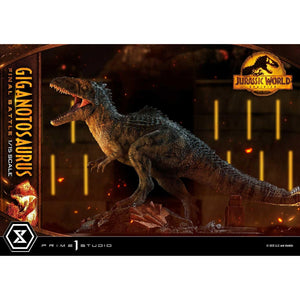 Jurassic World: Dominion (Film) Giganotosaurus Bonus Version Statue by Prime 1 Studios -Prime 1 Studio - India - www.superherotoystore.com