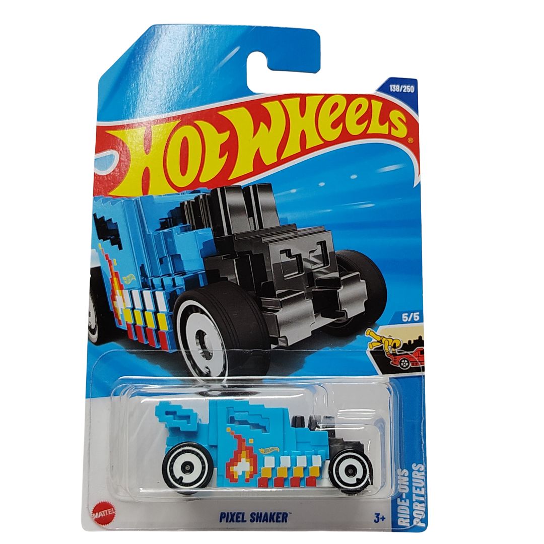 Ride-Ons Blue Pixel Shaker 1:64 Scale Die-Cast Car by Hot Wheels -Hot Wheels - India - www.superherotoystore.com