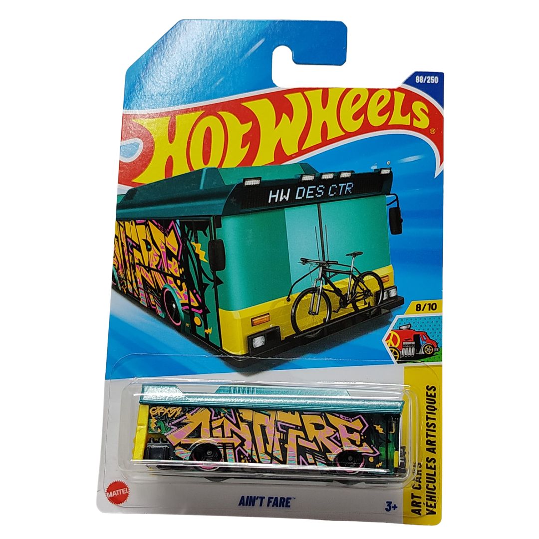 Art Cars Green Ain&#39;t Fare 1:64 Scale Die-Cast Car by Hot Wheels -Hot Wheels - India - www.superherotoystore.com