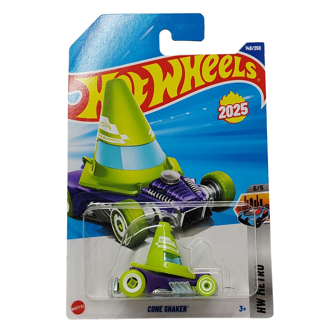 HW Metro Green Cone Shaker 1:64 Scale Die-Cast Car by Hot Wheels -Hot Wheels - India - www.superherotoystore.com