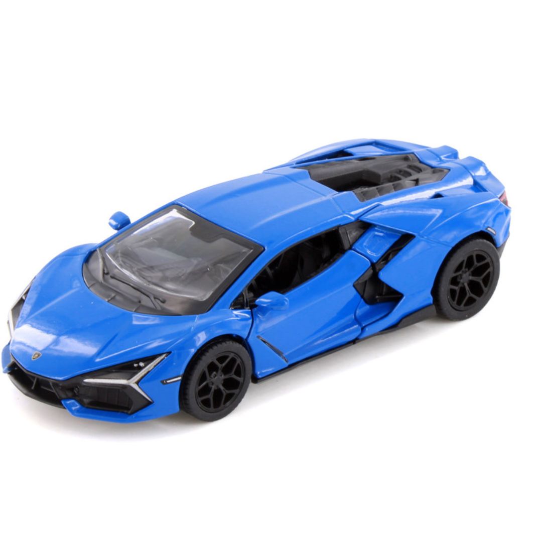 Blue Lamborghini Revuelto (Livery Edition) 1:38 Scale Die-Cast Car By Kinsmart -Kinsmart - India - www.superherotoystore.com