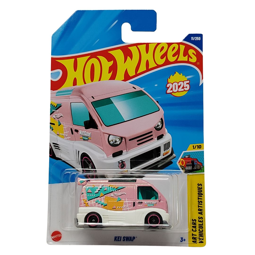 Art Cars Pink Kei Swap 1:64 Scale Die-Cast Car by Hot Wheels -Hot Wheels - India - www.superherotoystore.com