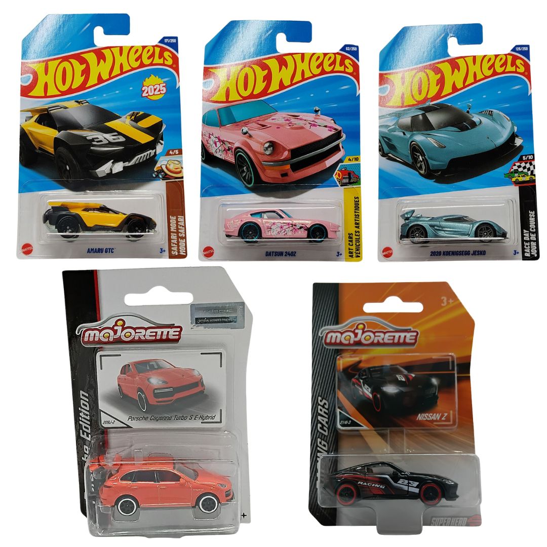 Hot Wheels & Majorette Mix Set 1