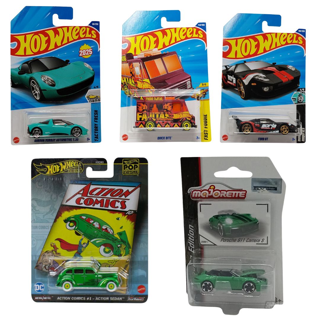 Hot Wheels & Majorette Mix Set 7