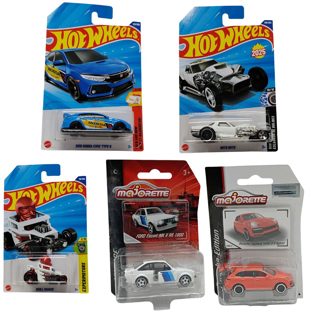 Hot Wheels & Majorette Mix Set 8