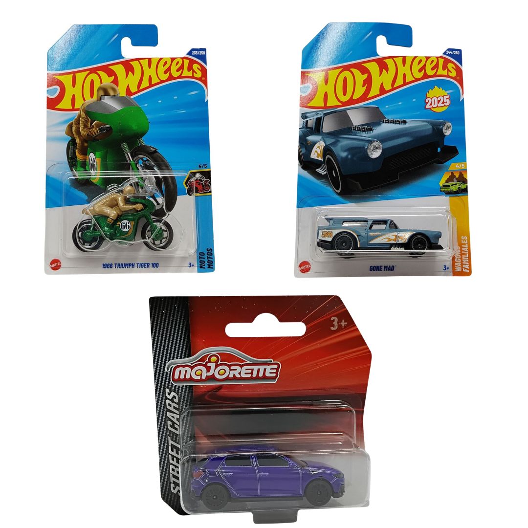Hot Wheels & Majorette Mix Set 12