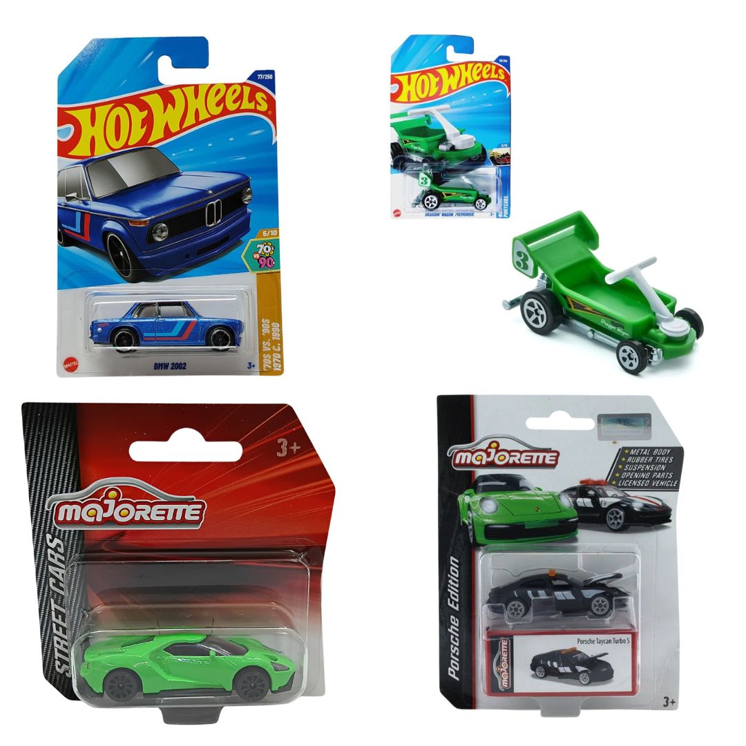 Hot Wheels & Majorette Mix Set 16 -Hot Wheels - India - www.superherotoystore.com