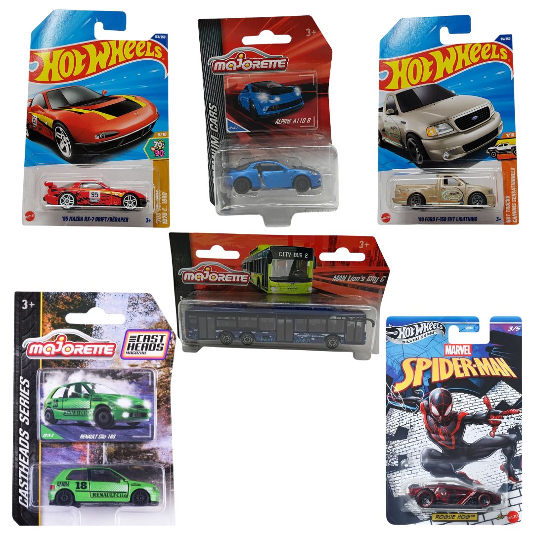 Hot Wheels & Majorette Mix Set 32 -Hot Wheels - India - www.superherotoystore.com