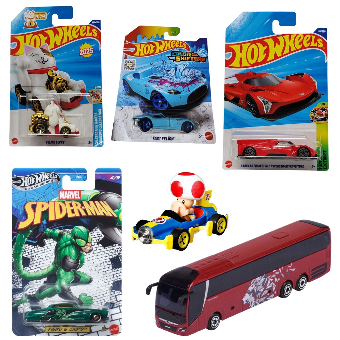 Hot Wheels & Majorette Mix Set 35 -Hot Wheels - India - www.superherotoystore.com