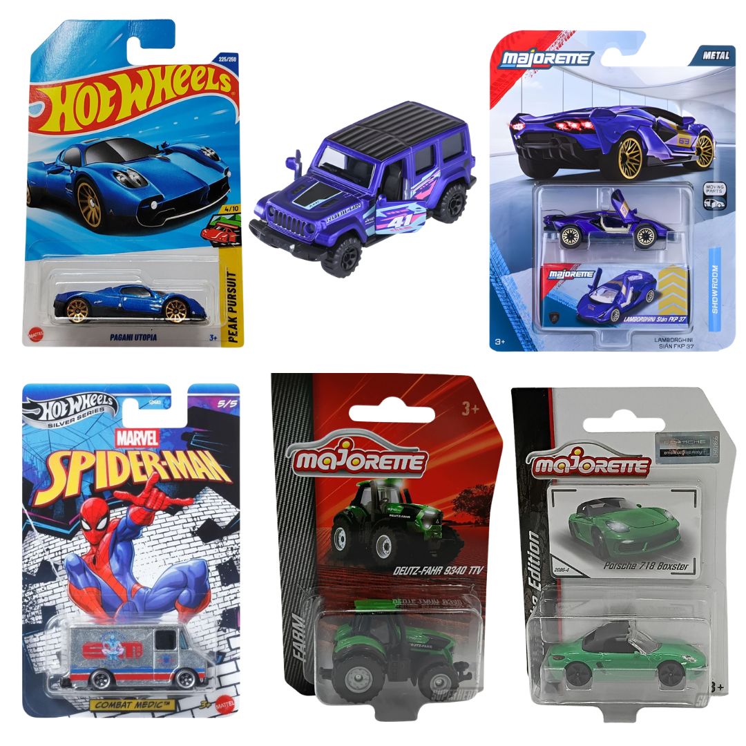Hot Wheels & Majorette Mix Set 44 -Hot Wheels - India - www.superherotoystore.com