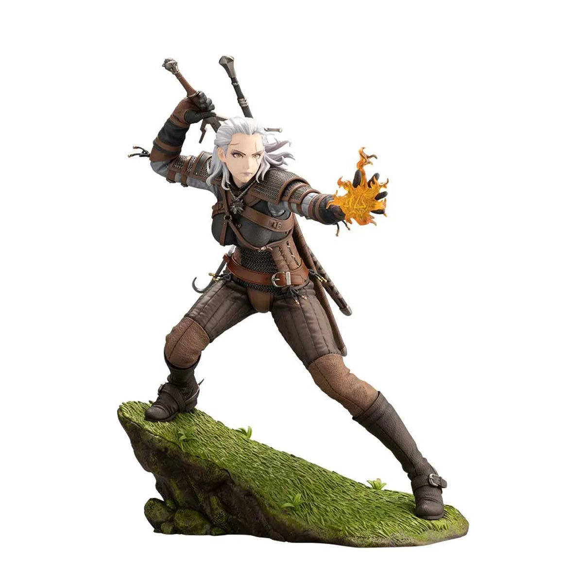 The Witcher Geralt of Rivia Bishoujo Statue by Kotobukiya -Kotobukiya - India - www.superherotoystore.com