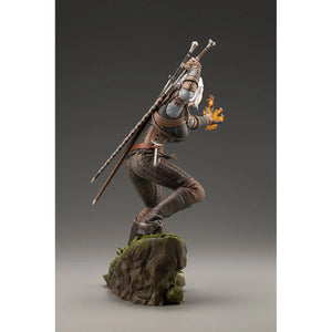 The Witcher Geralt of Rivia Bishoujo Statue by Kotobukiya -Kotobukiya - India - www.superherotoystore.com