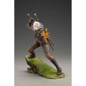 The Witcher Geralt of Rivia Bishoujo Statue by Kotobukiya -Kotobukiya - India - www.superherotoystore.com