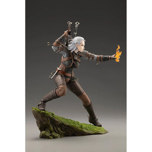 The Witcher Geralt of Rivia Bishoujo Statue by Kotobukiya -Kotobukiya - India - www.superherotoystore.com