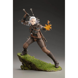 The Witcher Geralt of Rivia Bishoujo Statue by Kotobukiya -Kotobukiya - India - www.superherotoystore.com