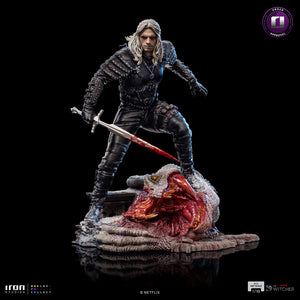 Geralt of Rivia 1:10 Scale Statue by Iron Studios -Iron Studios - India - www.superherotoystore.com