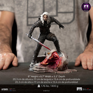 Geralt of Rivia 1:10 Scale Statue by Iron Studios -Iron Studios - India - www.superherotoystore.com