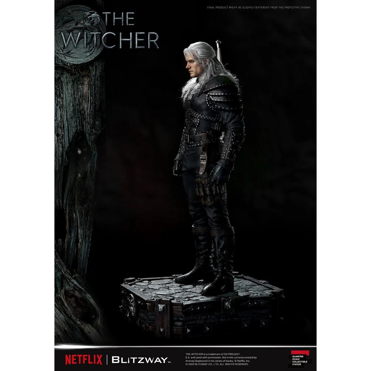 The Witcher Geralt of Rivia Superb 1:4 Scale Statue by Blitzway -Blitzway - India - www.superherotoystore.com