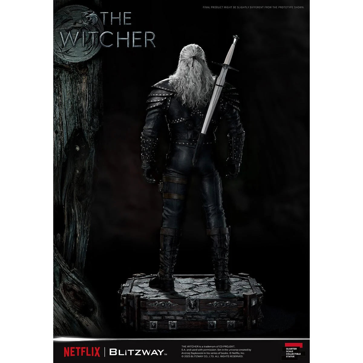 The Witcher Geralt of Rivia Superb 1:4 Scale Statue by Blitzway -Blitzway - India - www.superherotoystore.com