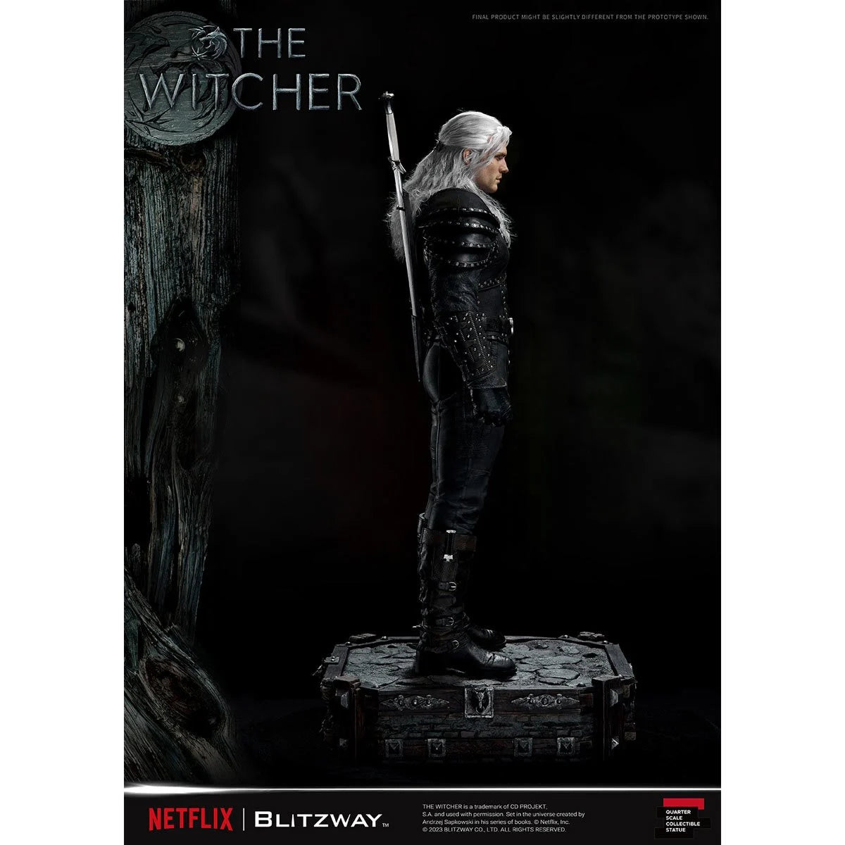 The Witcher Geralt of Rivia Superb 1:4 Scale Statue by Blitzway -Blitzway - India - www.superherotoystore.com