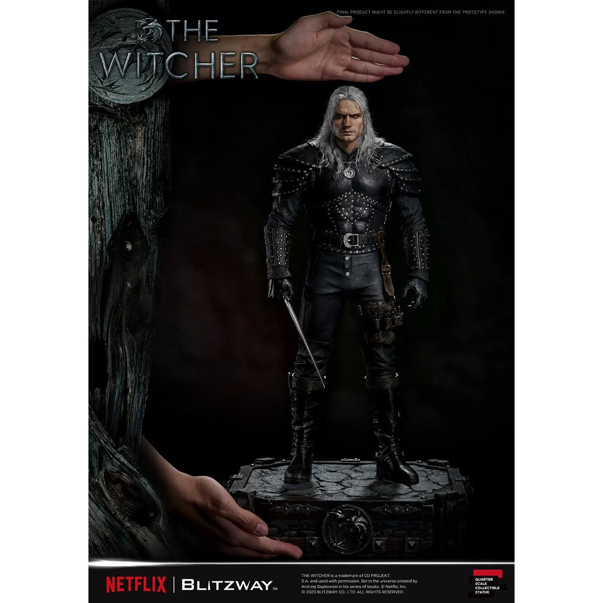 The Witcher Geralt of Rivia Superb 1:4 Scale Statue by Blitzway -Blitzway - India - www.superherotoystore.com