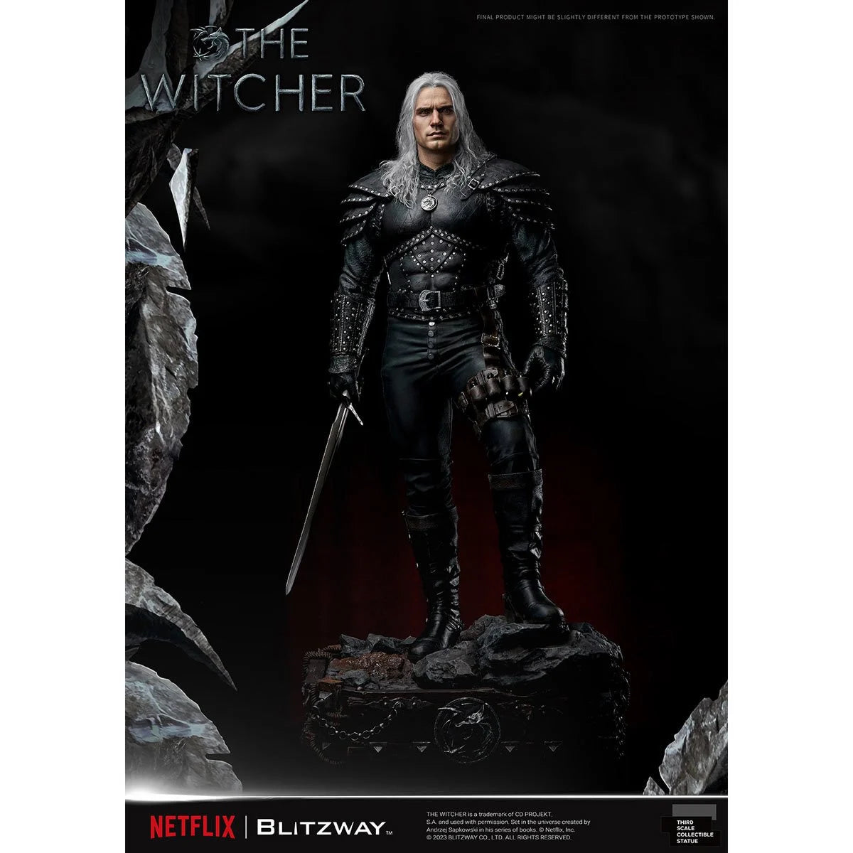 The Witcher Geralt of Rivia Infinite 1:3 Scale Statue by Blitzway -Blitzway - India - www.superherotoystore.com