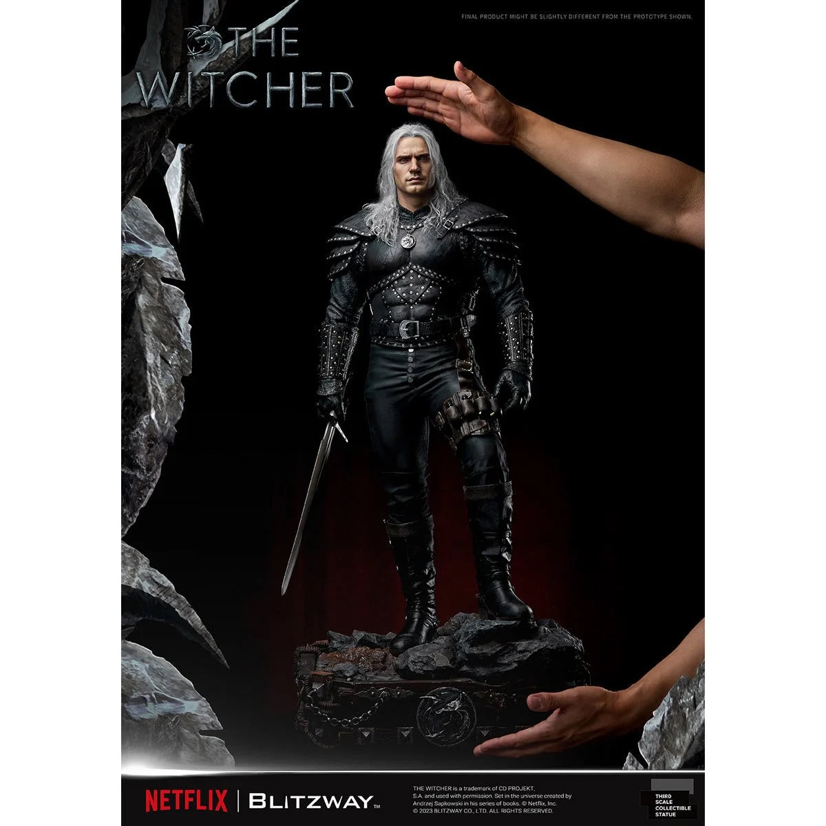 The Witcher Geralt of Rivia Infinite 1:3 Scale Statue by Blitzway -Blitzway - India - www.superherotoystore.com