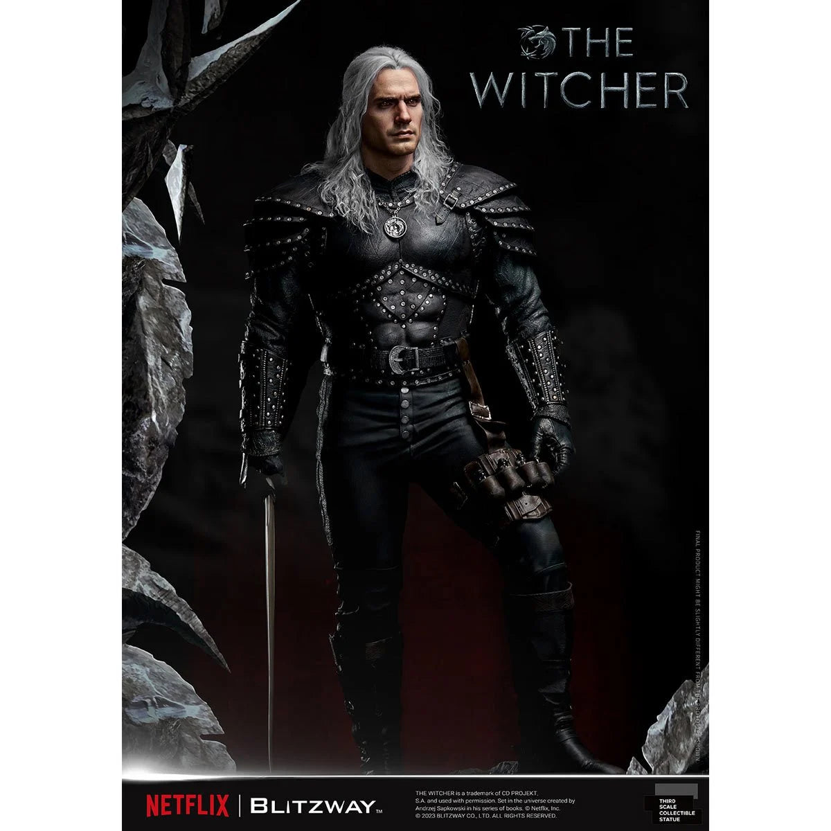 The Witcher Geralt of Rivia Infinite 1:3 Scale Statue by Blitzway -Blitzway - India - www.superherotoystore.com