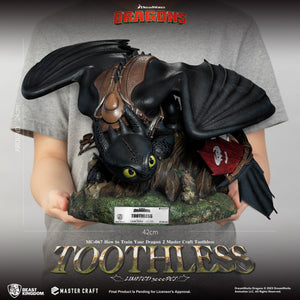 How to Train Your Dragon 3 Toothless MC-067 Master Craft Statue by Beast Kingdom -Beast Kingdom - India - www.superherotoystore.com