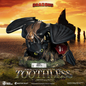 How to Train Your Dragon 3 Toothless MC-067 Master Craft Statue by Beast Kingdom -Beast Kingdom - India - www.superherotoystore.com