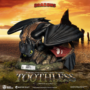 How to Train Your Dragon 3 Toothless MC-067 Master Craft Statue by Beast Kingdom -Beast Kingdom - India - www.superherotoystore.com