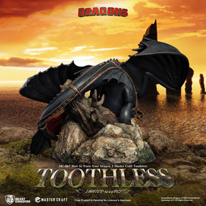 How to Train Your Dragon 3 Toothless MC-067 Master Craft Statue by Beast Kingdom -Beast Kingdom - India - www.superherotoystore.com