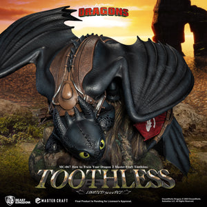 How to Train Your Dragon 3 Toothless MC-067 Master Craft Statue by Beast Kingdom -Beast Kingdom - India - www.superherotoystore.com