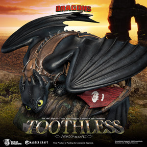 How to Train Your Dragon 3 Toothless MC-067 Master Craft Statue by Beast Kingdom -Beast Kingdom - India - www.superherotoystore.com