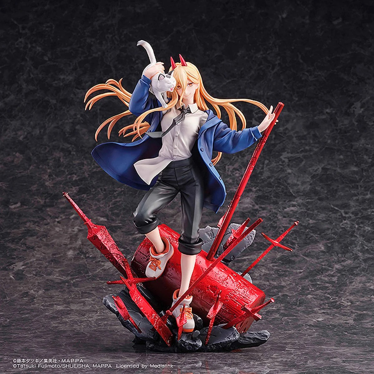 Chainsaw Man Power and Meowy S-Fire 1:7 Scale Statue by SEGA -SEGA Goods - India - www.superherotoystore.com