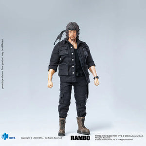 Rambo First Blood Part II 1:12 Scale Action Figure by Hiya Toys -Hiya Toys - India - www.superherotoystore.com