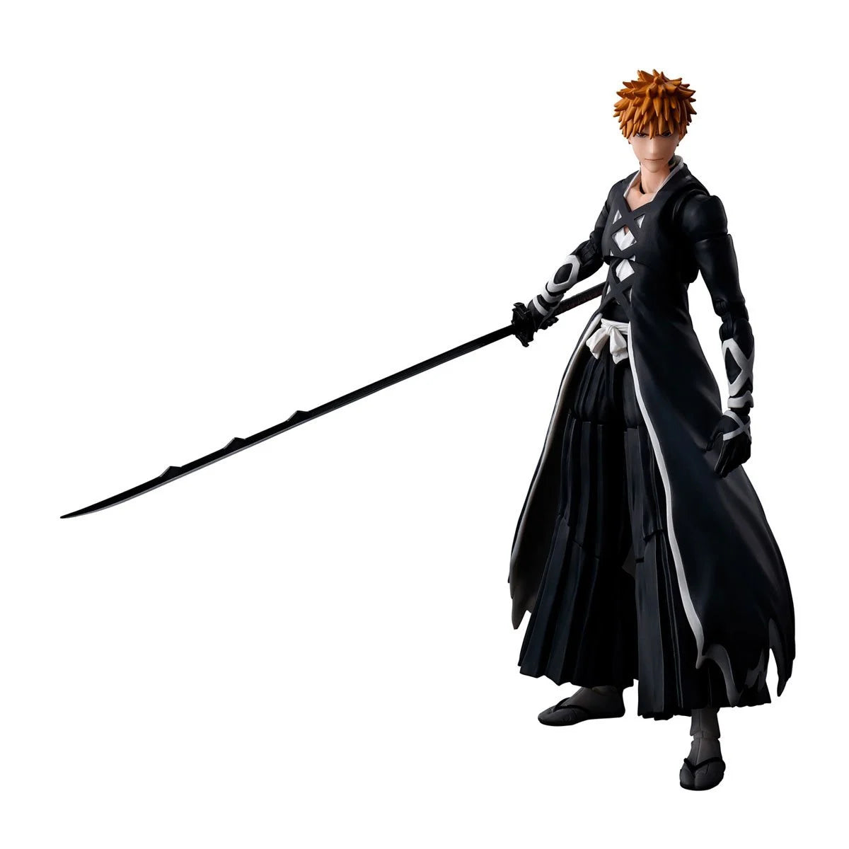 Bleach Ichigo Kurosaki Bankai S.H.Figuarts Figure by Bandai -Tamashii Nations - India - www.superherotoystore.com