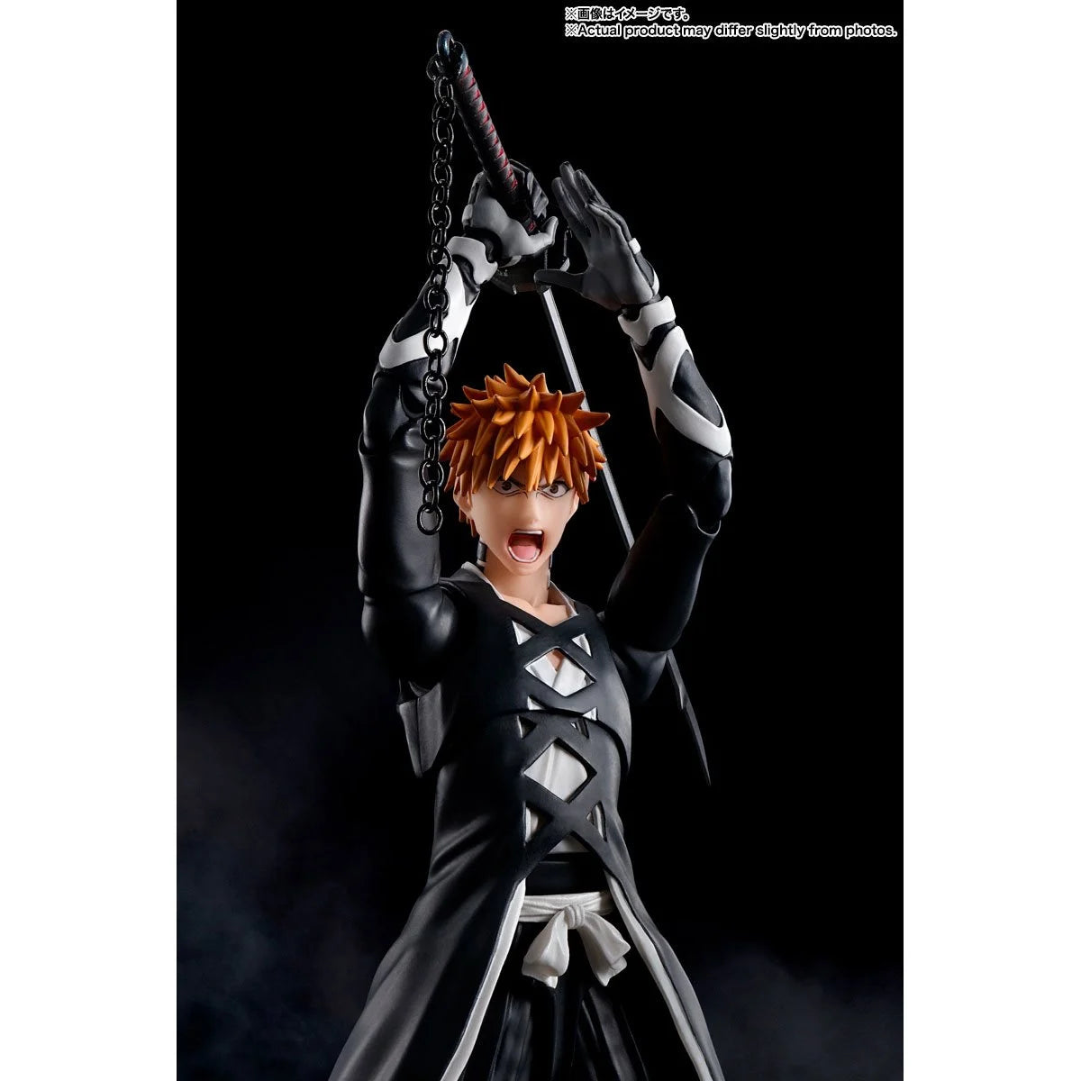 Bleach Ichigo Kurosaki Bankai S.H.Figuarts Figure by Bandai -Tamashii Nations - India - www.superherotoystore.com