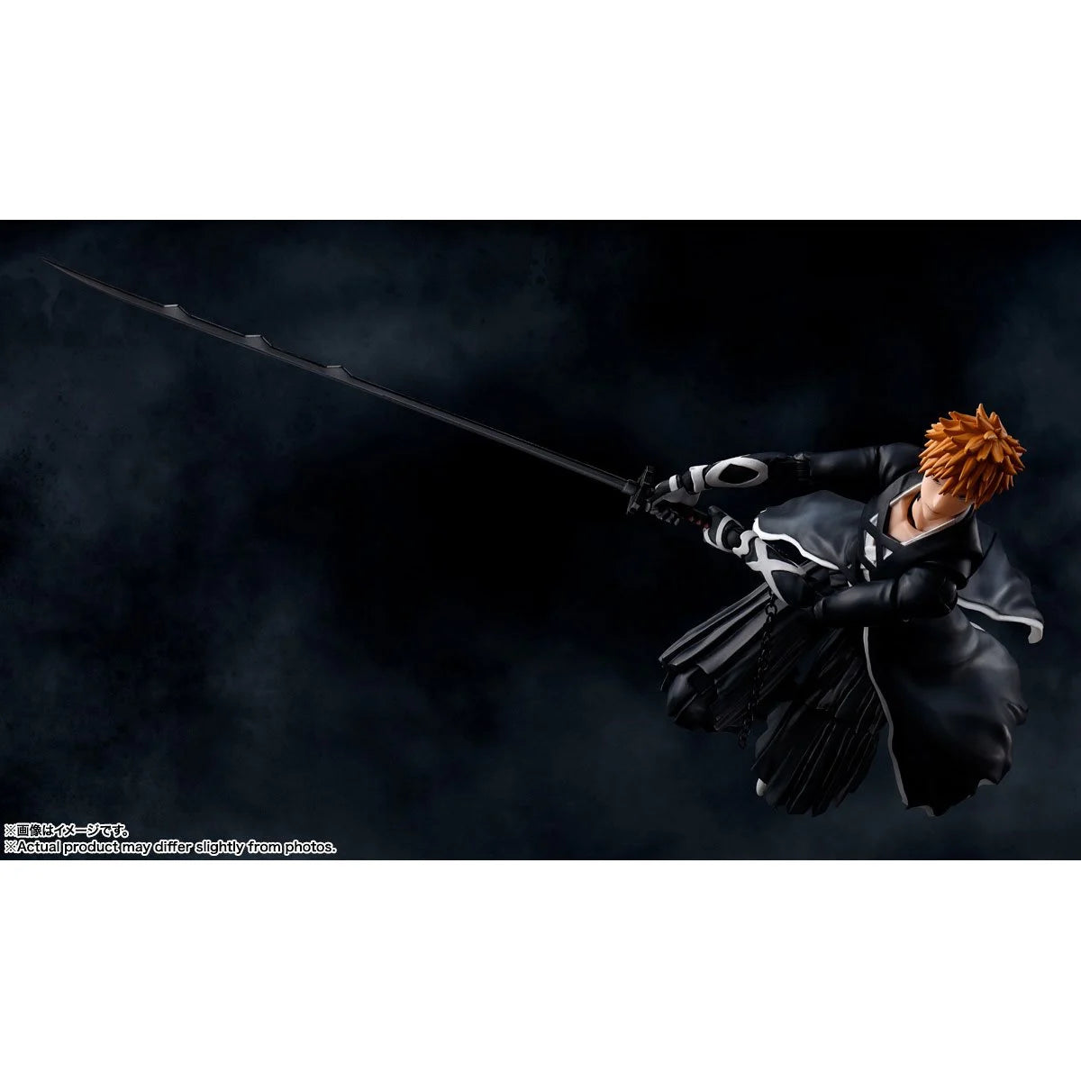 Bleach Ichigo Kurosaki Bankai S.H.Figuarts Figure by Bandai -Tamashii Nations - India - www.superherotoystore.com