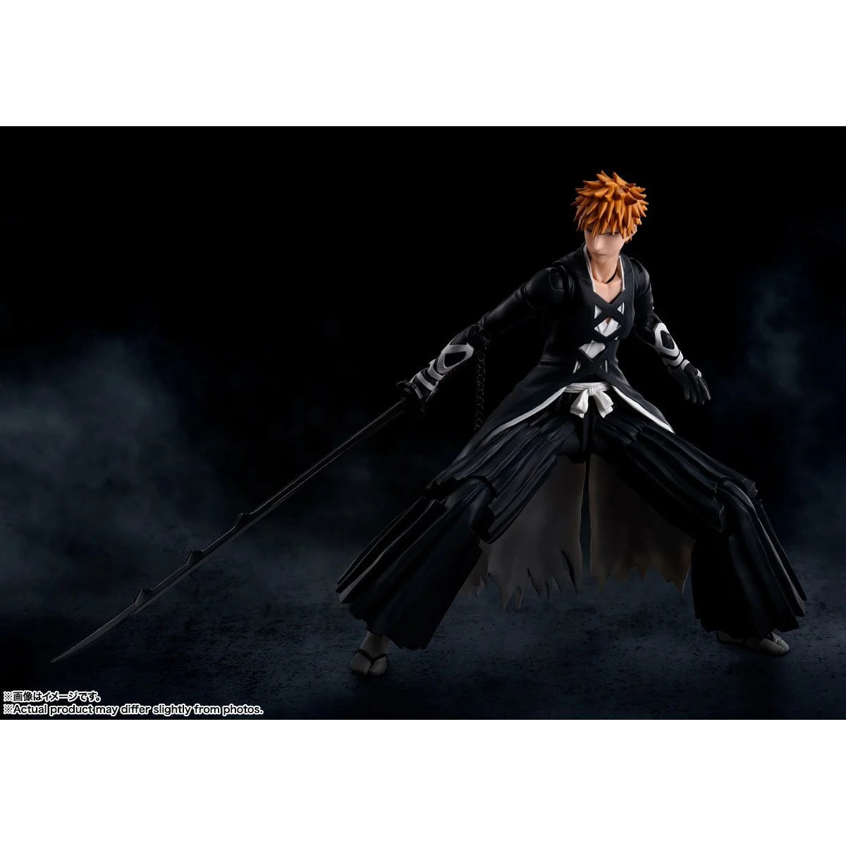 Bleach Ichigo Kurosaki Bankai S.H.Figuarts Figure by Bandai -Tamashii Nations - India - www.superherotoystore.com