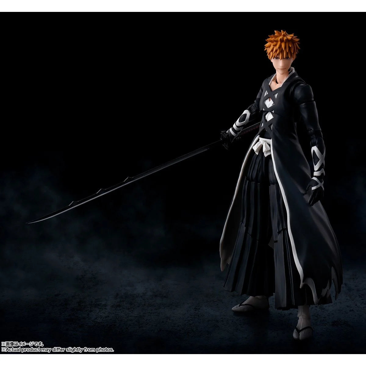 Bleach Ichigo Kurosaki Bankai S.H.Figuarts Figure by Bandai -Tamashii Nations - India - www.superherotoystore.com